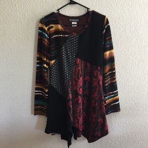 Unique long sleeve dress